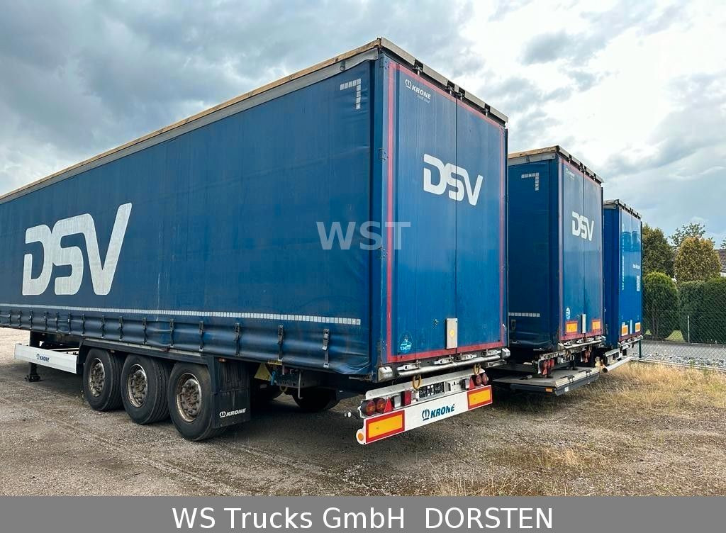 Тентованный полуприцеп Krone 3 x SDP27 Profiliner Edscha  XL Code: фото 18