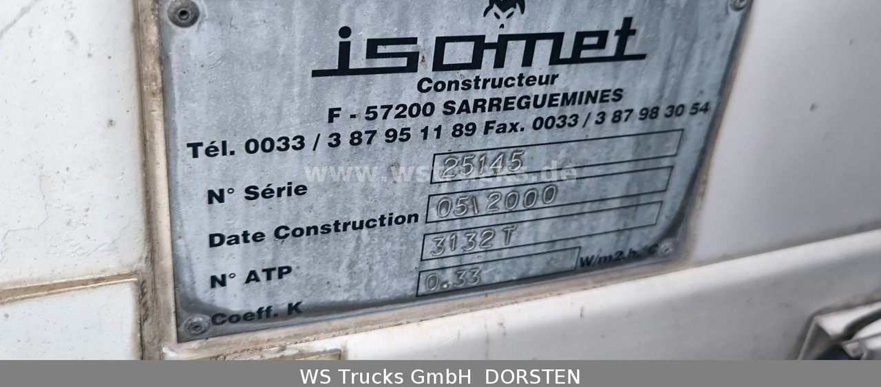 MAN 18.340 Isomet Rohrbahn ( ohne Kühlmaschine ) - Рефрижератор: фото 4 MAN 18.340 Isomet Rohrbahn ( ohne Kühlmaschine ) - Рефрижератор: фото 4