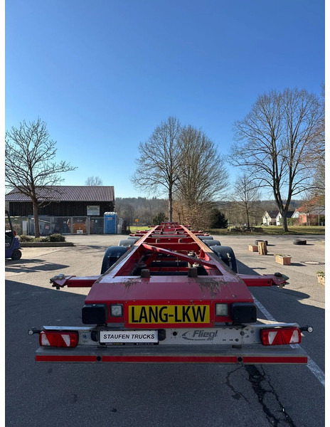 Fliegl Containerchassis für 2 Wechselbrücken 15 m extralang! - Полуприцеп-контейнеровоз/ Сменный кузов: фото 4 Fliegl Containerchassis für 2 Wechselbrücken 15 m extralang! - Полуприцеп-контейнеровоз/ Сменный кузов: фото 4