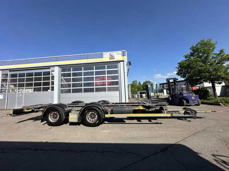 Новый Прицеп-контейнеровоз/ Сменный кузов H&W 4 x Tandem Lafette MEGA verzinkt Mitnahmestapl. 7. 3 x Tandem Lafette MEGA verzinkt Mitnahmestapl. 7.82 m: фото 8
