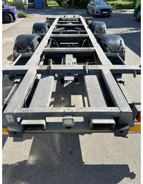 Новый Прицеп-контейнеровоз/ Сменный кузов H&W 4 x Tandem Lafette MEGA verzinkt Mitnahmestapl. 7. 3 x Tandem Lafette MEGA verzinkt Mitnahmestapl. 7.82 m: фото 6