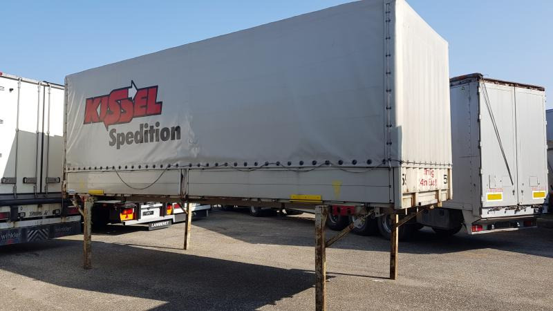 Krone 2 x 7,45m XL12642 Wechselbrücken Planen - Тентованный кузов: фото 1 Krone 2 x 7,45m XL12642 Wechselbrücken Planen - Тентованный кузов: фото 1
