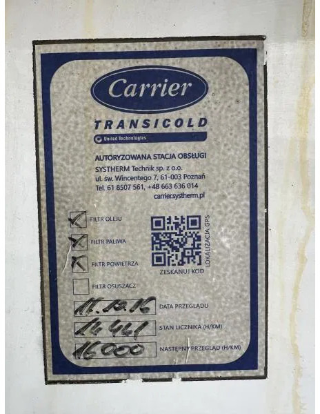 Полуприцеп-рефрижератор Krone Cool Liner 2 - Achs CITYSATTEL*Lenkachse*Carrier 1300*TÜV NEU!!: фото 9