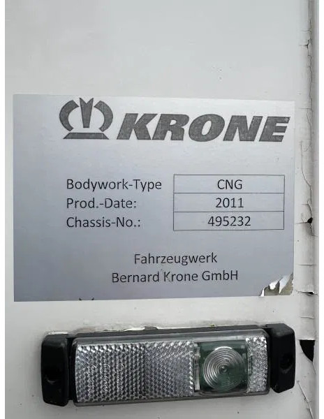 Полуприцеп-рефрижератор Krone Cool Liner 2 - Achs CITYSATTEL*Lenkachse*Carrier 1300*TÜV NEU!!: фото 10