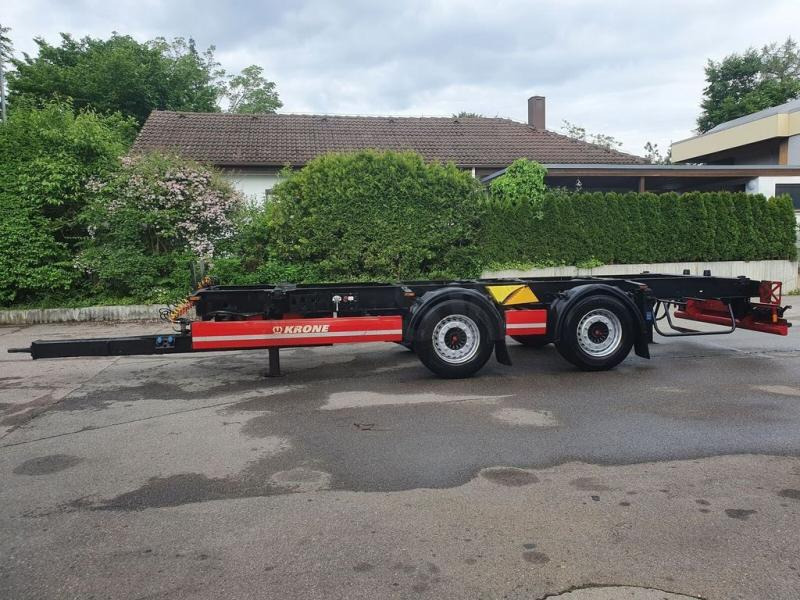 Krone Tandem Standard Lafette tiefgekuppelt 2-Achs Tandem Standard Lafette tiefgekuppelt TÜV NEU! - Прицеп-контейнеровоз/ Сменный кузов: фото 1 Krone Tandem Standard Lafette tiefgekuppelt 2-Achs Tandem Standard Lafette tiefgekuppelt TÜV NEU! - Прицеп-контейнеровоз/ Сменный кузов: фото 1