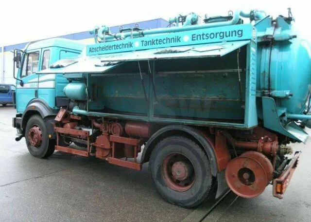 Новый Ассенизатор Mercedes-Benz ASSMANN SAUG SPÜL A3 TANK +KOMBIFZ f. Diesel/ Heizöl: фото 15