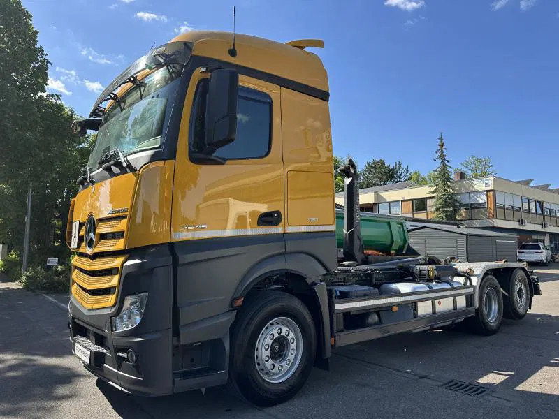Mercedes-Benz Actros 2546 6x2 2646 Lenk/Lift MEILLER 2170 Intarder - Грузовик-контейнеровоз/ Сменный кузов, Автоманипулятор: фото 1 Mercedes-Benz Actros 2546 6x2 2646 Lenk/Lift MEILLER 2170 Intarder - Грузовик-контейнеровоз/ Сменный кузов, Автоманипулятор: фото 1