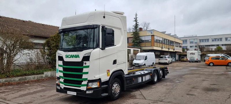 Scania 6X2 BDF Intarder Lenkachse VANTEC hyd. Hubrahmen - Грузовик-контейнеровоз/ Сменный кузов: фото 1 Scania 6X2 BDF Intarder Lenkachse VANTEC hyd. Hubrahmen - Грузовик-контейнеровоз/ Сменный кузов: фото 1