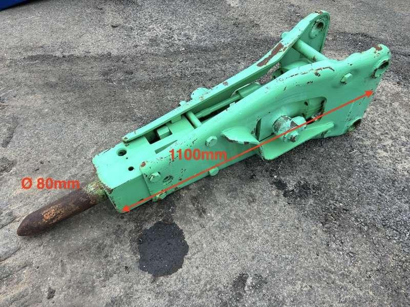 Tractopelles / peles 6 / 8 Tonnes - 355 Kgs - Гидромолот для Строительной техники: фото 1 Tractopelles / peles 6 / 8 Tonnes - 355 Kgs - Гидромолот для Строительной техники: фото 1