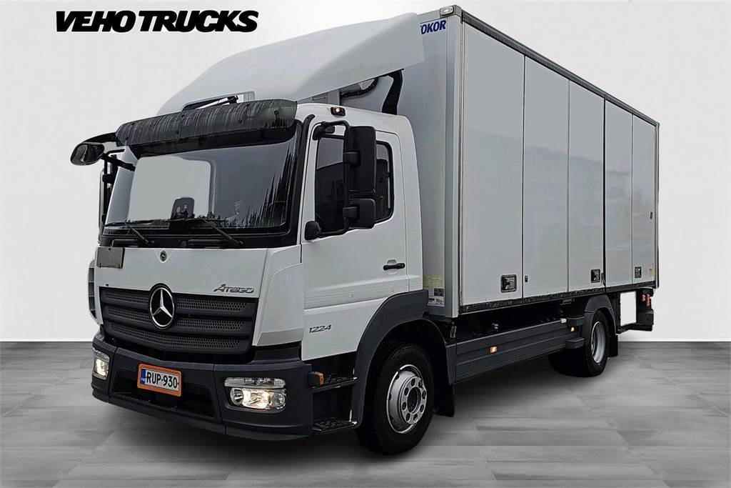 Mercedes-Benz Atego 1224L UMPIKORI + PL - Грузовик с закрытым кузовом: фото 1 Mercedes-Benz Atego 1224L UMPIKORI + PL - Грузовик с закрытым кузовом: фото 1