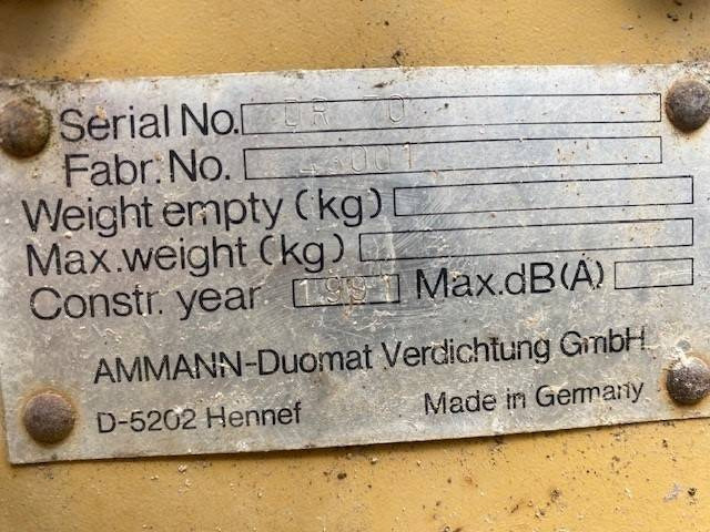 Ammann DR 70 (12005454) - Каток: фото 2 Ammann DR 70 (12005454) - Каток: фото 2