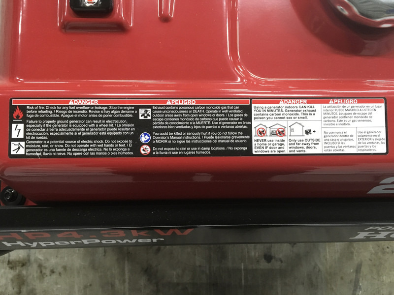 Honda HP 4.3KW GENERATOR NEW - Электрогенератор: фото 3 Honda HP 4.3KW GENERATOR NEW - Электрогенератор: фото 3