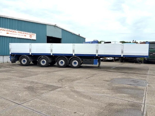 Kwb KWB P-504-STI-H 4-AXLE FLATBED TRAILER (SAF AXLES / 2x STEERING AXLE / 2x LIFT-AXLE / ALUMINIUM SIDE BORDS /ABS-EBS) - Полуприцеп бортовой/ Платформа: фото 4 Kwb KWB P-504-STI-H 4-AXLE FLATBED TRAILER (SAF AXLES / 2x STEERING AXLE / 2x LIFT-AXLE / ALUMINIUM SIDE BORDS /ABS-EBS) - Полуприцеп бортовой/ Платформа: фото 4