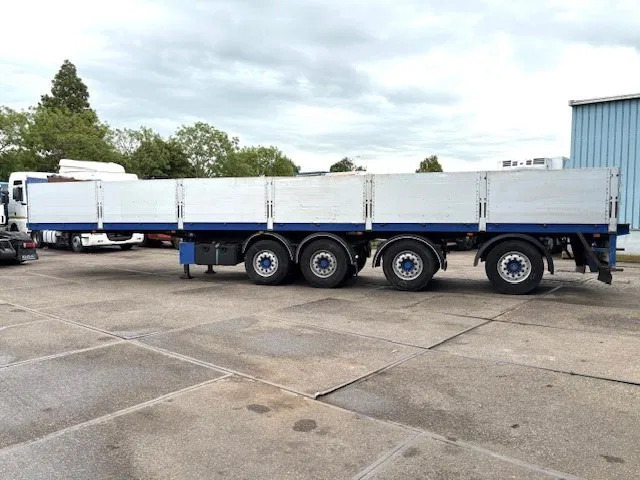 Kwb KWB P-504-STI-H 4-AXLE FLATBED TRAILER (SAF AXLES / 2x STEERING AXLE / 2x LIFT-AXLE / ALUMINIUM SIDE BORDS /ABS-EBS) - Полуприцеп бортовой/ Платформа: фото 5 Kwb KWB P-504-STI-H 4-AXLE FLATBED TRAILER (SAF AXLES / 2x STEERING AXLE / 2x LIFT-AXLE / ALUMINIUM SIDE BORDS /ABS-EBS) - Полуприцеп бортовой/ Платформа: фото 5