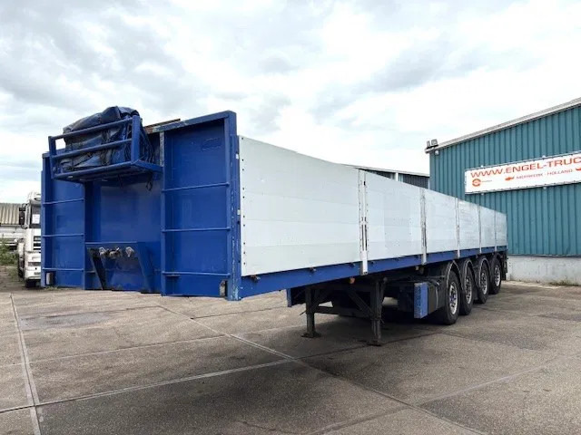 Kwb KWB P-504-STI-H 4-AXLE FLATBED TRAILER (SAF AXLES / 2x STEERING AXLE / 2x LIFT-AXLE / ALUMINIUM SIDE BORDS /ABS-EBS) - Полуприцеп бортовой/ Платформа: фото 1 Kwb KWB P-504-STI-H 4-AXLE FLATBED TRAILER (SAF AXLES / 2x STEERING AXLE / 2x LIFT-AXLE / ALUMINIUM SIDE BORDS /ABS-EBS) - Полуприцеп бортовой/ Платформа: фото 1