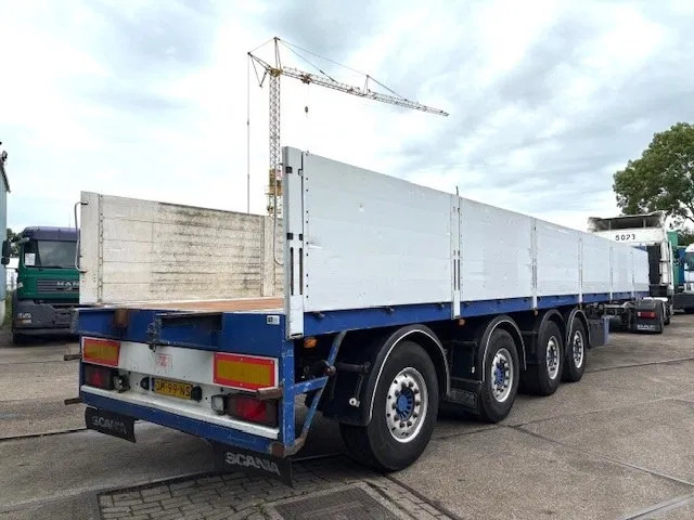 Kwb KWB P-504-STI-H 4-AXLE FLATBED TRAILER (SAF AXLES / 2x STEERING AXLE / 2x LIFT-AXLE / ALUMINIUM SIDE BORDS /ABS-EBS) - Полуприцеп бортовой/ Платформа: фото 3 Kwb KWB P-504-STI-H 4-AXLE FLATBED TRAILER (SAF AXLES / 2x STEERING AXLE / 2x LIFT-AXLE / ALUMINIUM SIDE BORDS /ABS-EBS) - Полуприцеп бортовой/ Платформа: фото 3