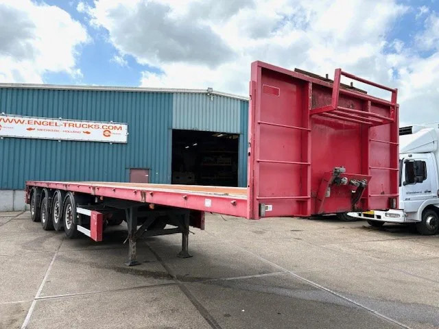 Kwb P-504-STI-H 4-AXLE FLATBED TRAILER (SAF AXLES / 2x STEERING AXLE / 2x LIFT-AXLE / ABS-EBS) - Полуприцеп бортовой/ Платформа: фото 2 Kwb P-504-STI-H 4-AXLE FLATBED TRAILER (SAF AXLES / 2x STEERING AXLE / 2x LIFT-AXLE / ABS-EBS) - Полуприцеп бортовой/ Платформа: фото 2