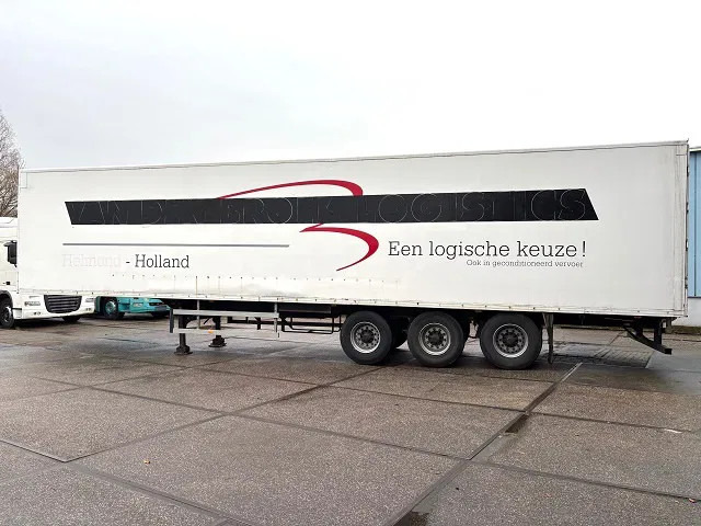 Pacton / JUMBO 3-AXLE CLOSED BOX WITH FULL STEEL CHASSIS (BPW-AXLES / DRUM BRAKES / ABS BRAKE SYSTEM / 13.60 METER) - Полуприцеп-фургон: фото 5 Pacton / JUMBO 3-AXLE CLOSED BOX WITH FULL STEEL CHASSIS (BPW-AXLES / DRUM BRAKES / ABS BRAKE SYSTEM / 13.60 METER) - Полуприцеп-фургон: фото 5