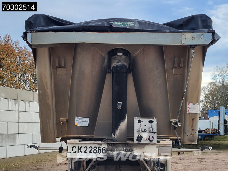 Самосвальный полуприцеп Benalu BEN 26m3 2x Lifting Axle: фото 6 Самосвальный полуприцеп Benalu BEN 26m3 2x Lifting Axle: фото 6