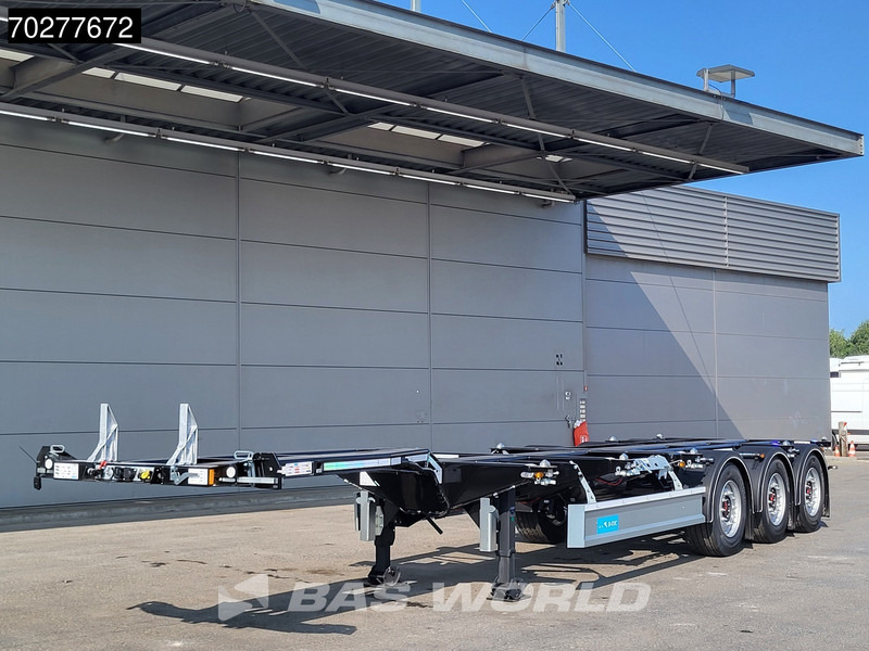 D-Tec VCC-01 3 axles Portmaster Flexi-Lock PM-3-S NEW Liftachse - Полуприцеп-контейнеровоз/ Сменный кузов: фото 1 D-Tec VCC-01 3 axles Portmaster Flexi-Lock PM-3-S NEW Liftachse - Полуприцеп-контейнеровоз/ Сменный кузов: фото 1
