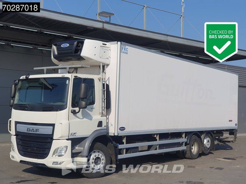 DAF CF 320 6X2 Carrier Supra 1150 2000kg Ladebordwand Lift asche Automatic ACC Euro 6 - Рефрижератор: фото 1 DAF CF 320 6X2 Carrier Supra 1150 2000kg Ladebordwand Lift asche Automatic ACC Euro 6 - Рефрижератор: фото 1
