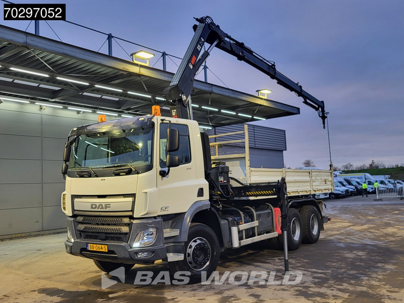 DAF CF 370 CF 6X4 HIAB 144 BS-3 HIDUO Crane Kran 8m3 Tipper Big-Axle Steelsuspension Euro 6 - Самосвал, Автоманипулятор: фото 2 DAF CF 370 CF 6X4 HIAB 144 BS-3 HIDUO Crane Kran 8m3 Tipper Big-Axle Steelsuspension Euro 6 - Самосвал, Автоманипулятор: фото 2
