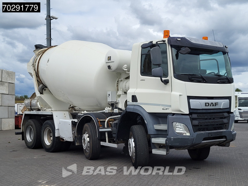 Автобетоносмеситель DAF CF 450 8X4 9m3 Intermix mixer Steelsuspension Automatic Euro 6: фото 12