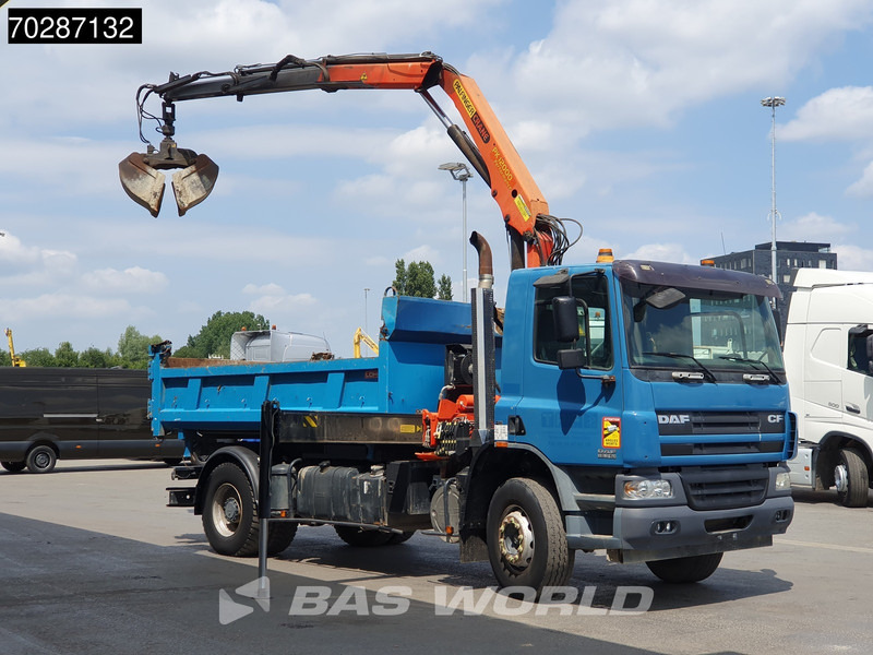 DAF CF75.310 4X2 Manual Big-Axle Steelsuspension Palfinger Euro 3 - Самосвал, Автоманипулятор: фото 3 DAF CF75.310 4X2 Manual Big-Axle Steelsuspension Palfinger Euro 3 - Самосвал, Автоманипулятор: фото 3