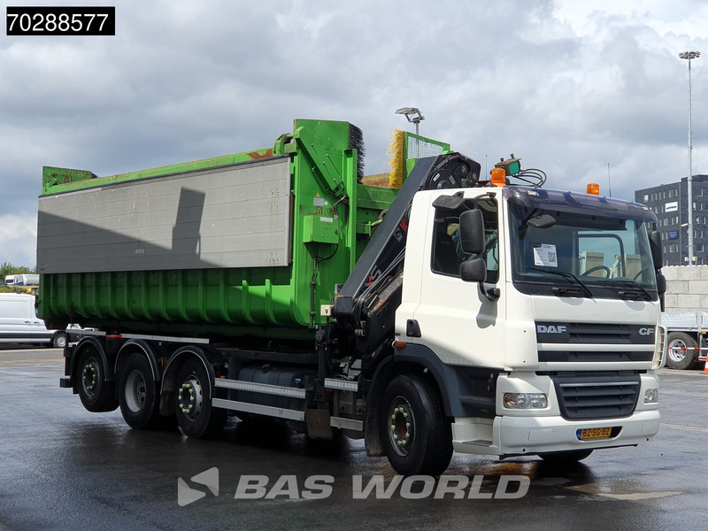 DAF CF85.360 8X2 NL-Truck HIAB 211 E-3 Hipro Crane + Hooklift Lift+steering Axle Automatic Euro 5 - Крюковой мультилифт, Автоманипулятор: фото 3 DAF CF85.360 8X2 NL-Truck HIAB 211 E-3 Hipro Crane + Hooklift Lift+steering Axle Automatic Euro 5 - Крюковой мультилифт, Автоманипулятор: фото 3