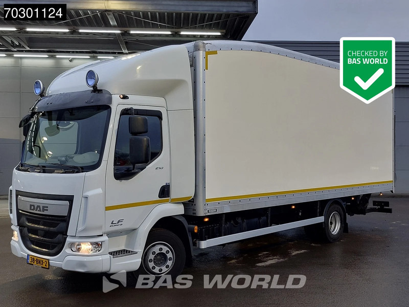 DAF LF 210 4X2 12tonner NL-Truck 1500kg Ladebordwand Automatic Euro 6 - Грузовик с закрытым кузовом: фото 1 DAF LF 210 4X2 12tonner NL-Truck 1500kg Ladebordwand Automatic Euro 6 - Грузовик с закрытым кузовом: фото 1