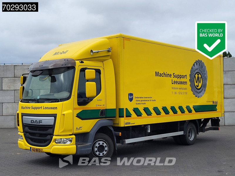 DAF LF 220 LF 4X2 12tonner TailGate Manual Euro 6 - Грузовик с закрытым кузовом: фото 1 DAF LF 220 LF 4X2 12tonner TailGate Manual Euro 6 - Грузовик с закрытым кузовом: фото 1