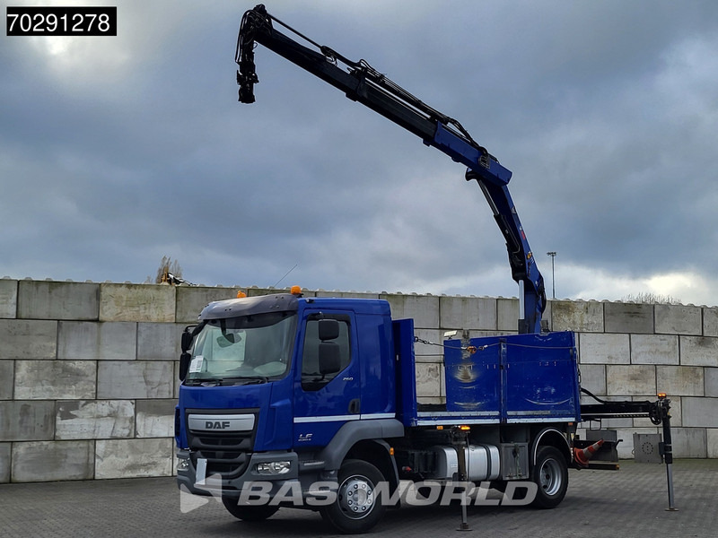DAF LF 260 LF 4X2 Hiab 111 B-2 HIDUO Crane Kran Remote control Automatic ACC Euro 6 - Грузовик бортовой/ Платформа, Автоманипулятор: фото 1 DAF LF 260 LF 4X2 Hiab 111 B-2 HIDUO Crane Kran Remote control Automatic ACC Euro 6 - Грузовик бортовой/ Платформа, Автоманипулятор: фото 1