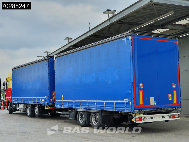 DAF XF 450 6X2 Combi Lift Axle ACC Euro 6 - Тентованный грузовик: фото 2 DAF XF 450 6X2 Combi Lift Axle ACC Euro 6 - Тентованный грузовик: фото 2