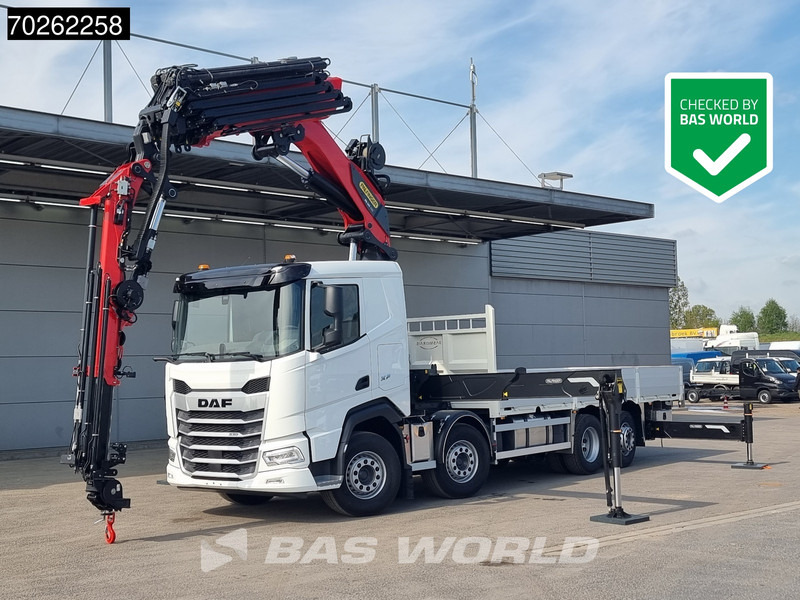 DAF XF 530 8X2 NEW Palfinger PK580 TEC Kran Crane + Jib Retarder Lift+Lenkasche - Грузовик бортовой/ Платформа, Автоманипулятор: фото 1 DAF XF 530 8X2 NEW Palfinger PK580 TEC Kran Crane + Jib Retarder Lift+Lenkasche - Грузовик бортовой/ Платформа, Автоманипулятор: фото 1
