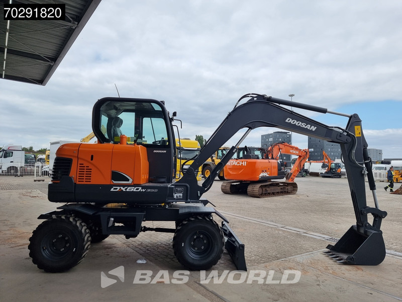 Новый Колёсный экскаватор Doosan DX60W A/C - NEW UNUSED: фото 7