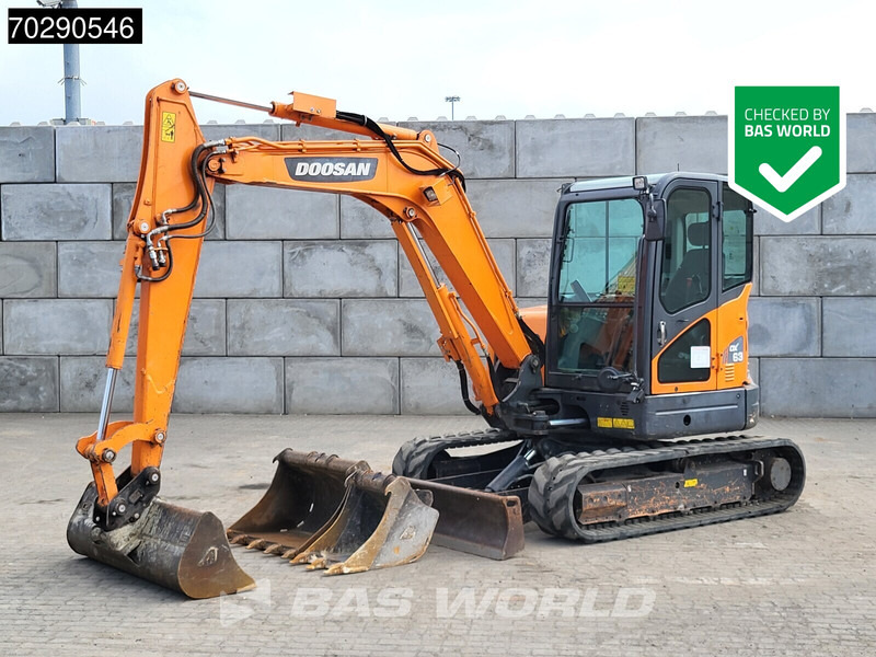 Doosan DX63-3 - Мини-экскаватор: фото 1 Doosan DX63-3 - Мини-экскаватор: фото 1