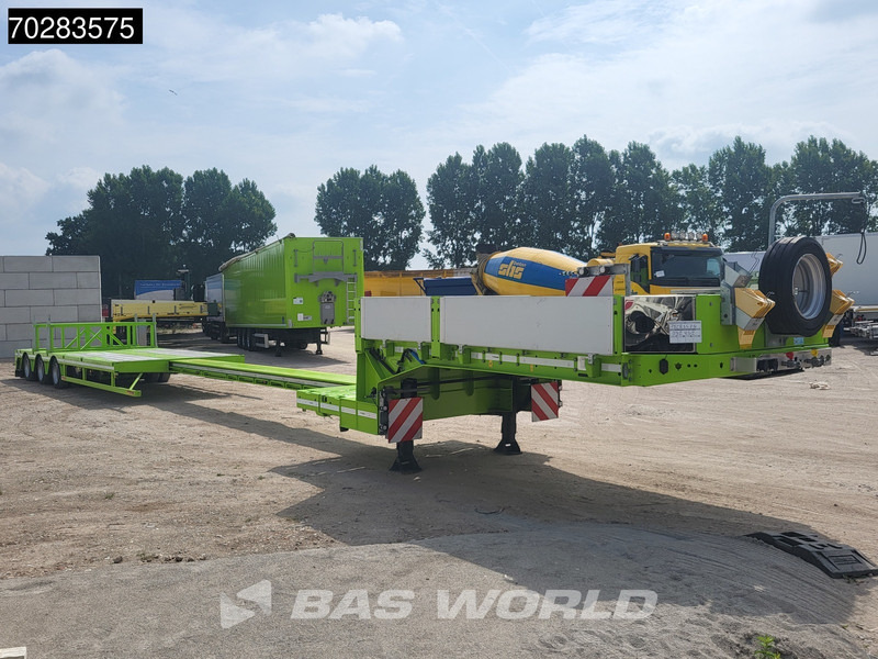Faymonville F-S43-1AAF 3 axles Extendable Twistlocks 3x Hydraulic Steering Galvanised - Низкорамный полуприцеп: фото 5 Faymonville F-S43-1AAF 3 axles Extendable Twistlocks 3x Hydraulic Steering Galvanised - Низкорамный полуприцеп: фото 5