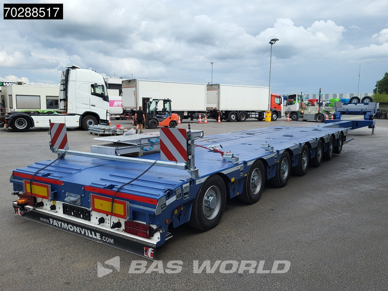 Faymonville F-S47-2GXX More axles 2x extendable 31.7m Hydraulic Steering 114.000kg Galvanised Remote Automatic greasing - Низкорамный полуприцеп: фото 5 Faymonville F-S47-2GXX More axles 2x extendable 31.7m Hydraulic Steering 114.000kg Galvanised Remote Automatic greasing - Низкорамный полуприцеп: фото 5