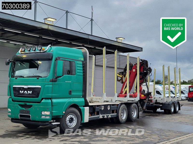 MAN TGX 26.540 6X4 TAJFUN L150Z.96 woodcrane Holztransport Manual Retarder Euro 5 - Грузовик, Автоманипулятор: фото 1 MAN TGX 26.540 6X4 TAJFUN L150Z.96 woodcrane Holztransport Manual Retarder Euro 5 - Грузовик, Автоманипулятор: фото 1