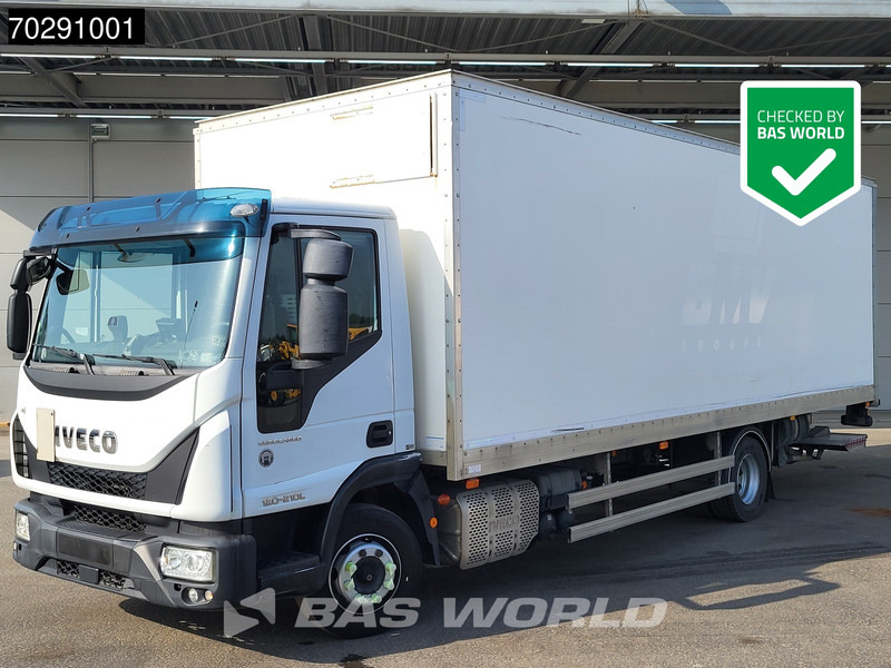 Грузовик с закрытым кузовом Iveco Eurocargo 120LE210 4X2 12tonner 1500kg Ladebordwand Manual Tailgate Euro 6: фото 1
