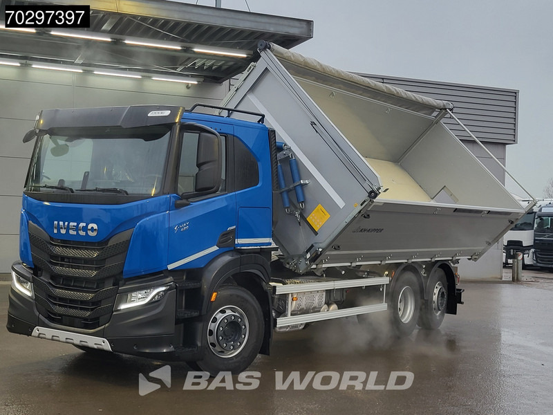 Iveco S-Way 420 6X2 NEW! 17m3 3-way KH kipper Lift+Steering axle Automatic Euro 6 - Самосвал: фото 3 Iveco S-Way 420 6X2 NEW! 17m3 3-way KH kipper Lift+Steering axle Automatic Euro 6 - Самосвал: фото 3