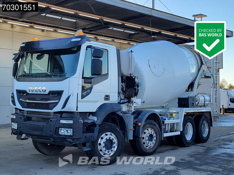 Iveco Stralis 400 8X4 9m3 Stetter mixer Steelsuspension Big-Axle Automatic Euro 6 - Автобетоносмеситель: фото 1 Iveco Stralis 400 8X4 9m3 Stetter mixer Steelsuspension Big-Axle Automatic Euro 6 - Автобетоносмеситель: фото 1