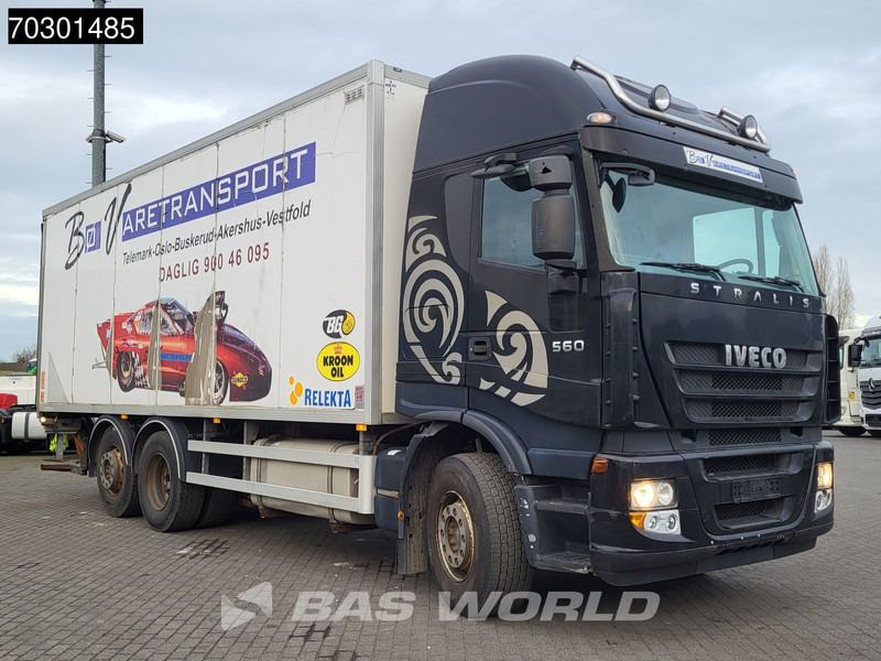 Iveco Stralis 560 6X2 Retarder Automatic Lift Axle 1500kg Tailgate Euro 5 - Грузовик с закрытым кузовом: фото 3 Iveco Stralis 560 6X2 Retarder Automatic Lift Axle 1500kg Tailgate Euro 5 - Грузовик с закрытым кузовом: фото 3