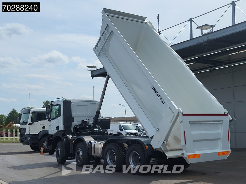 Iveco T-WAY 450 8X4 New! 20m3 Cantoni Tipper Steelsuspension Big-Axle Automatic Euro 6 - Самосвал: фото 3 Iveco T-WAY 450 8X4 New! 20m3 Cantoni Tipper Steelsuspension Big-Axle Automatic Euro 6 - Самосвал: фото 3