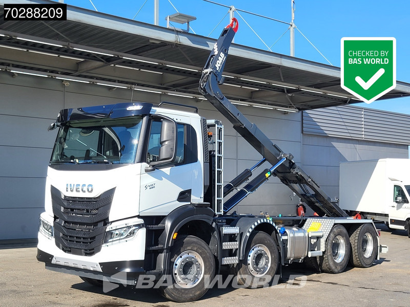 Iveco X-Way 480 8X4 NEW! 24tons JOAB containersystem Retarder Alcoa Big-Axle Navi LED Euro 6 - Крюковой мультилифт: фото 1 Iveco X-Way 480 8X4 NEW! 24tons JOAB containersystem Retarder Alcoa Big-Axle Navi LED Euro 6 - Крюковой мультилифт: фото 1