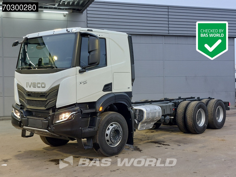 Iveco X-Way 500 X-Way 6X4 NEW 6x4 chassis Sleepercab Rear Air suspension Automatic Euro 6 - Грузовик-шасси: фото 1 Iveco X-Way 500 X-Way 6X4 NEW 6x4 chassis Sleepercab Rear Air suspension Automatic Euro 6 - Грузовик-шасси: фото 1