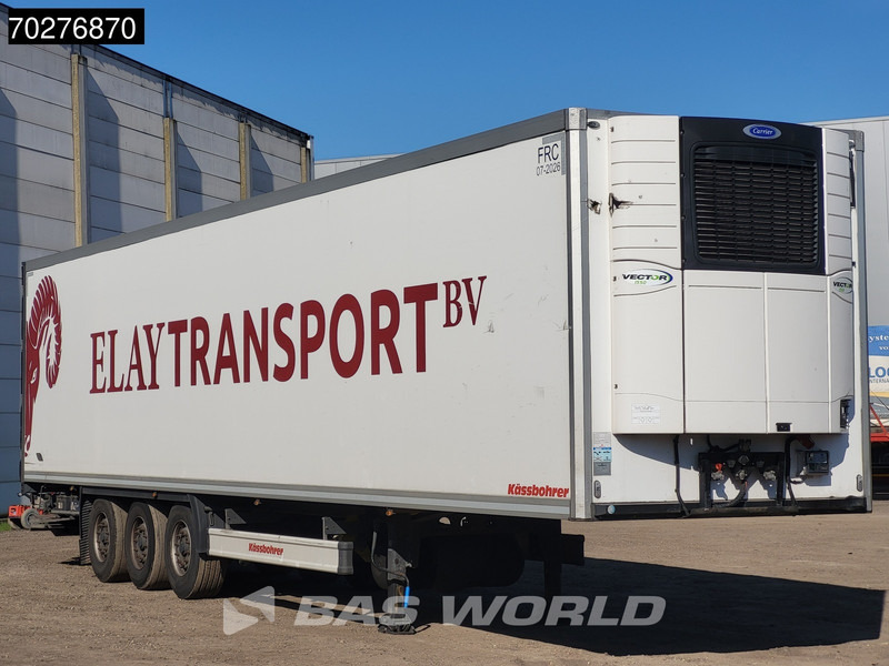 Kässbohrer Carrier Vector 1550 Tailgate TÜV 06/25 Liftachse LBW BPW - Полуприцеп-рефрижератор: фото 2 Kässbohrer Carrier Vector 1550 Tailgate TÜV 06/25 Liftachse LBW BPW - Полуприцеп-рефрижератор: фото 2