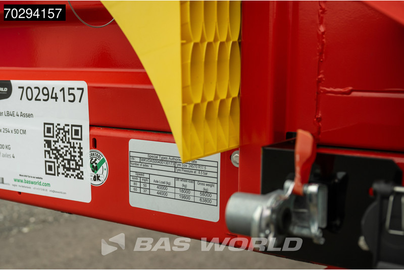 Новый Низкорамный полуприцеп Kässbohrer LB4E 4 axles Extendable - 615cm 1x Lift + 2xSteering Axle: фото 13 Новый Низкорамный полуприцеп Kässbohrer LB4E 4 axles Extendable - 615cm 1x Lift + 2xSteering Axle: фото 13