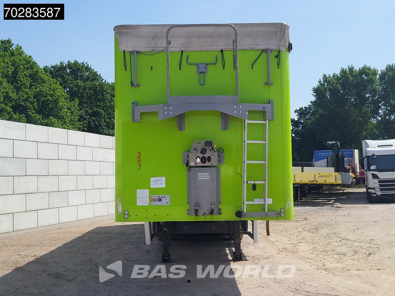 Полуприцеп с подвижным полом Knapen 3 axles Liftachse 103m3 Schiebewand: фото 7