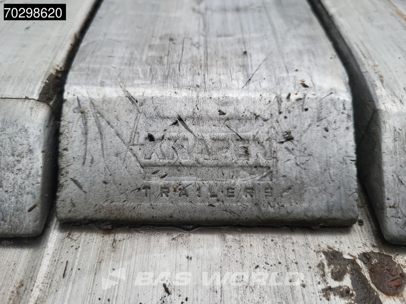 Полуприцеп с подвижным полом Knapen K200 10mm Powersheet Lift Axle Trailing Axle: фото 15